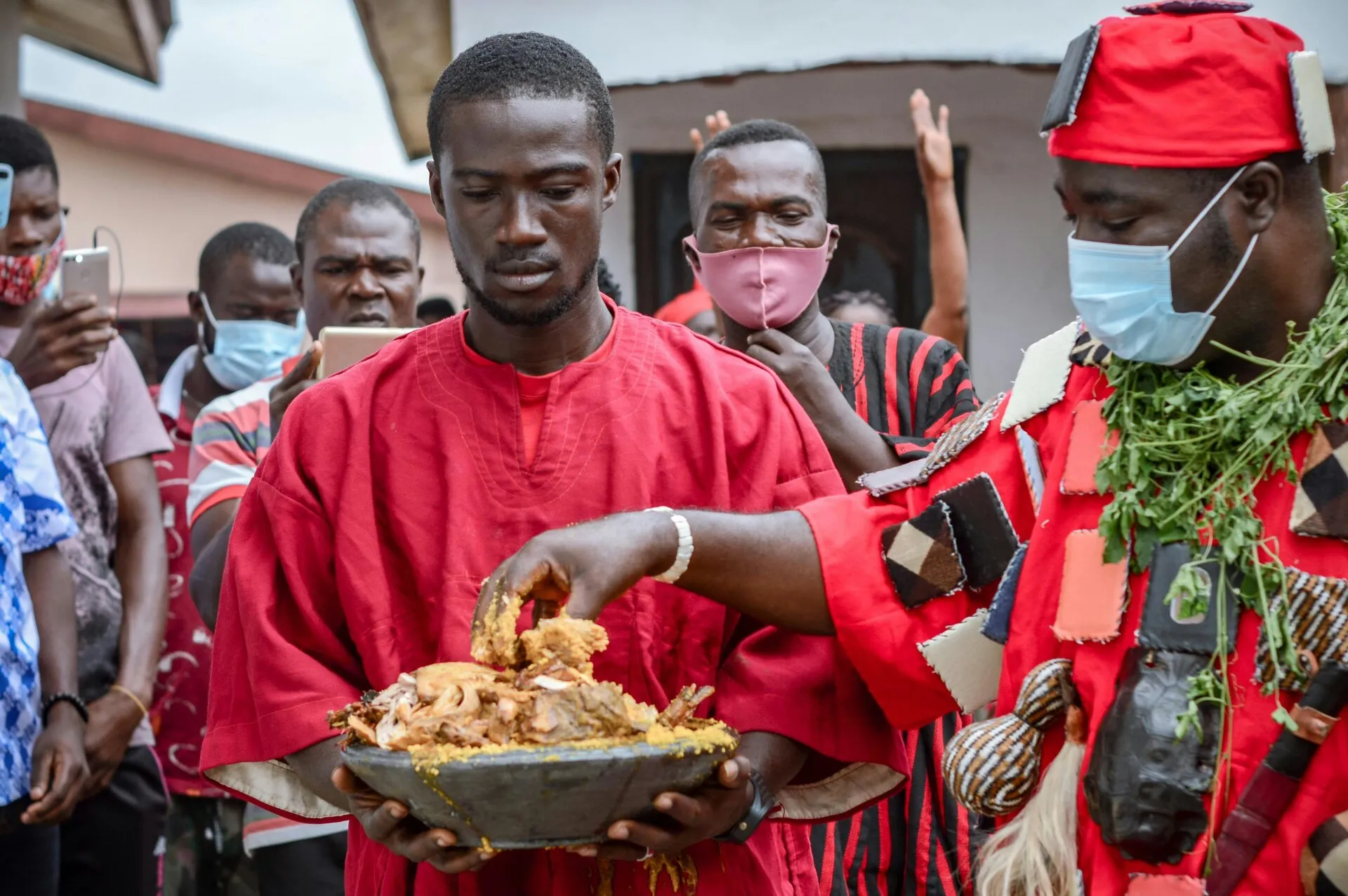 Cultural festival in Ghana